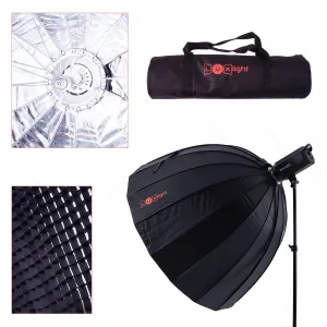 120cm Collapsible Folding Parabolic Softbox with Grid - Elinchrom Mount