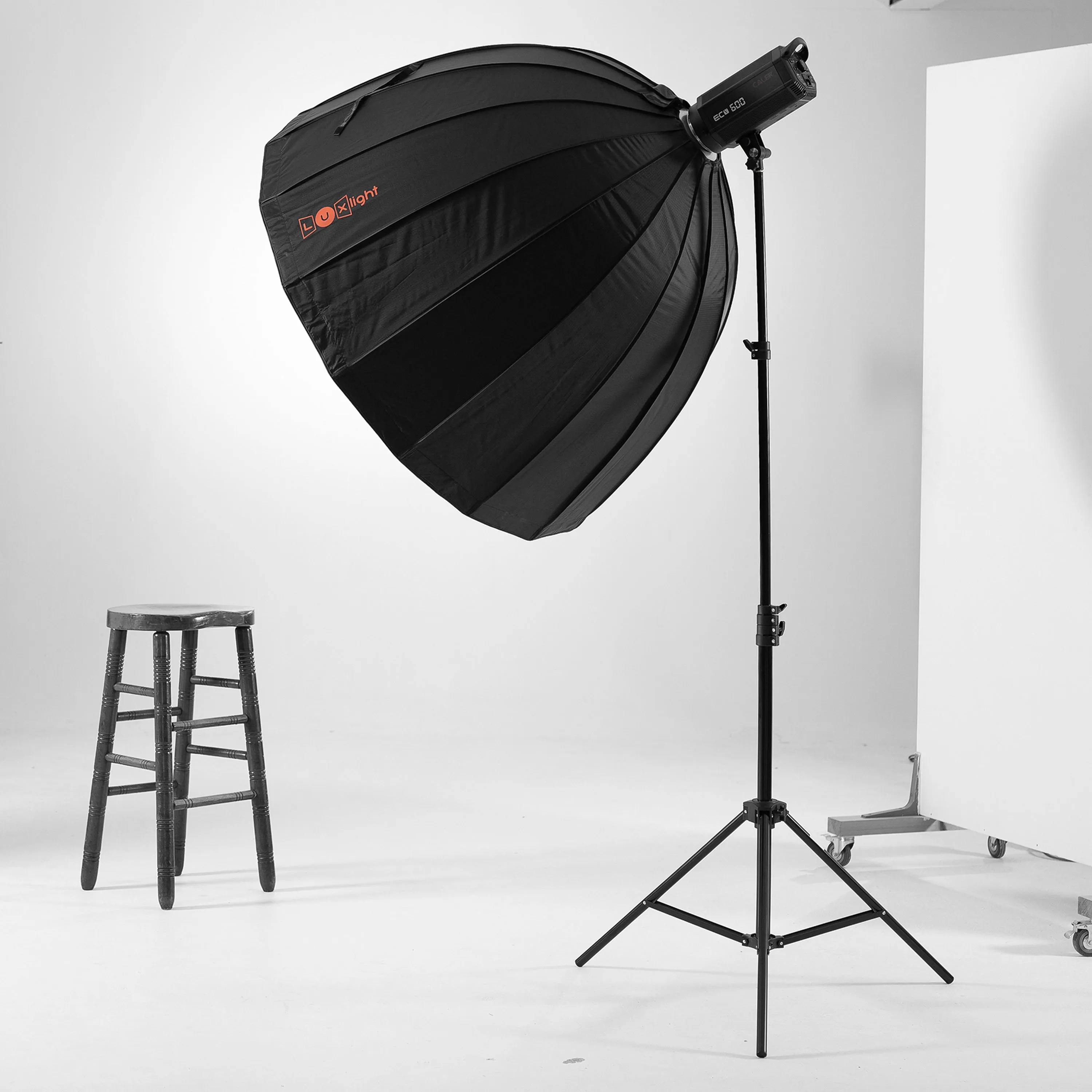 120cm Collapsible Folding Parabolic Softbox with Grid - Elinchrom Mount