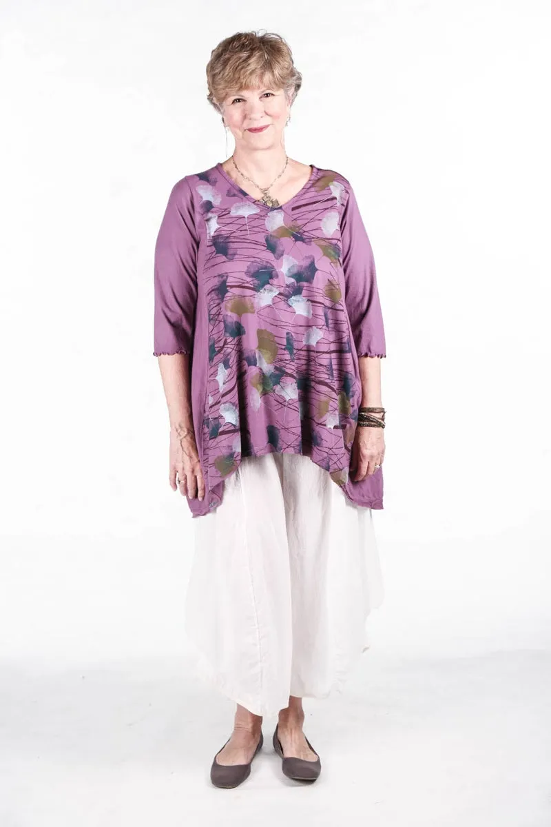 1248 Mantra Hi/Lo Top-Orchid-P