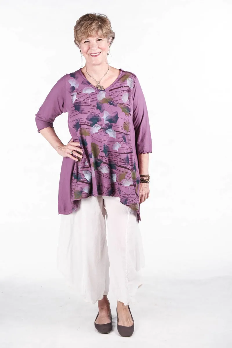 1248 Mantra Hi/Lo Top-Orchid-P