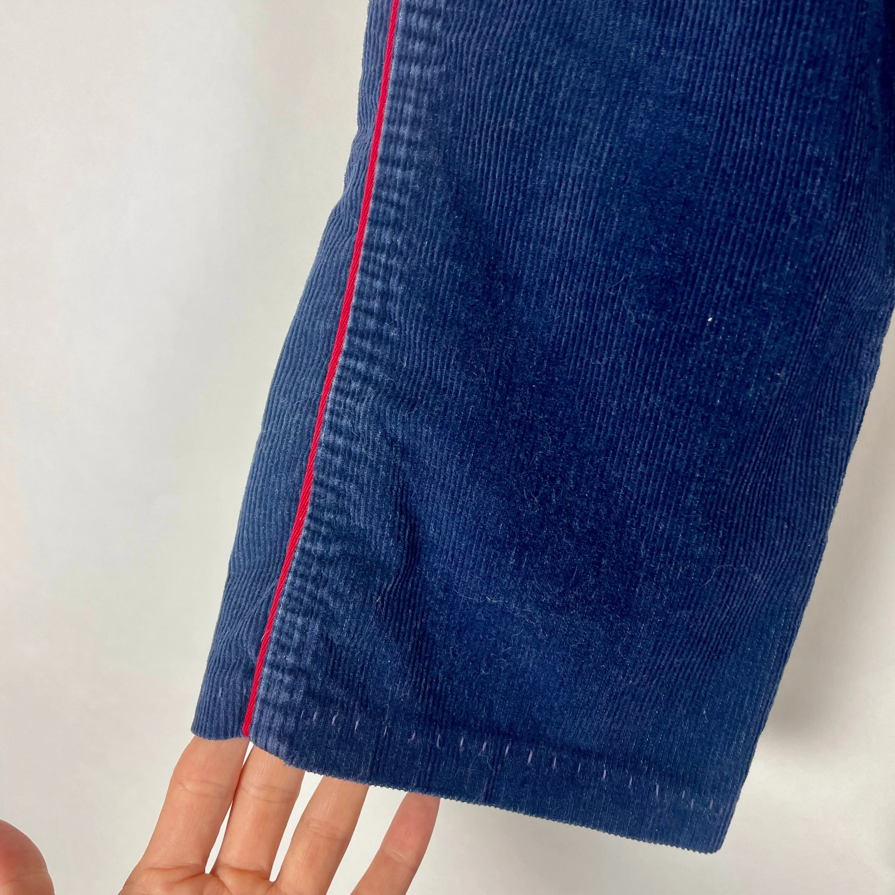 1970s/80s Cords w/ red piping