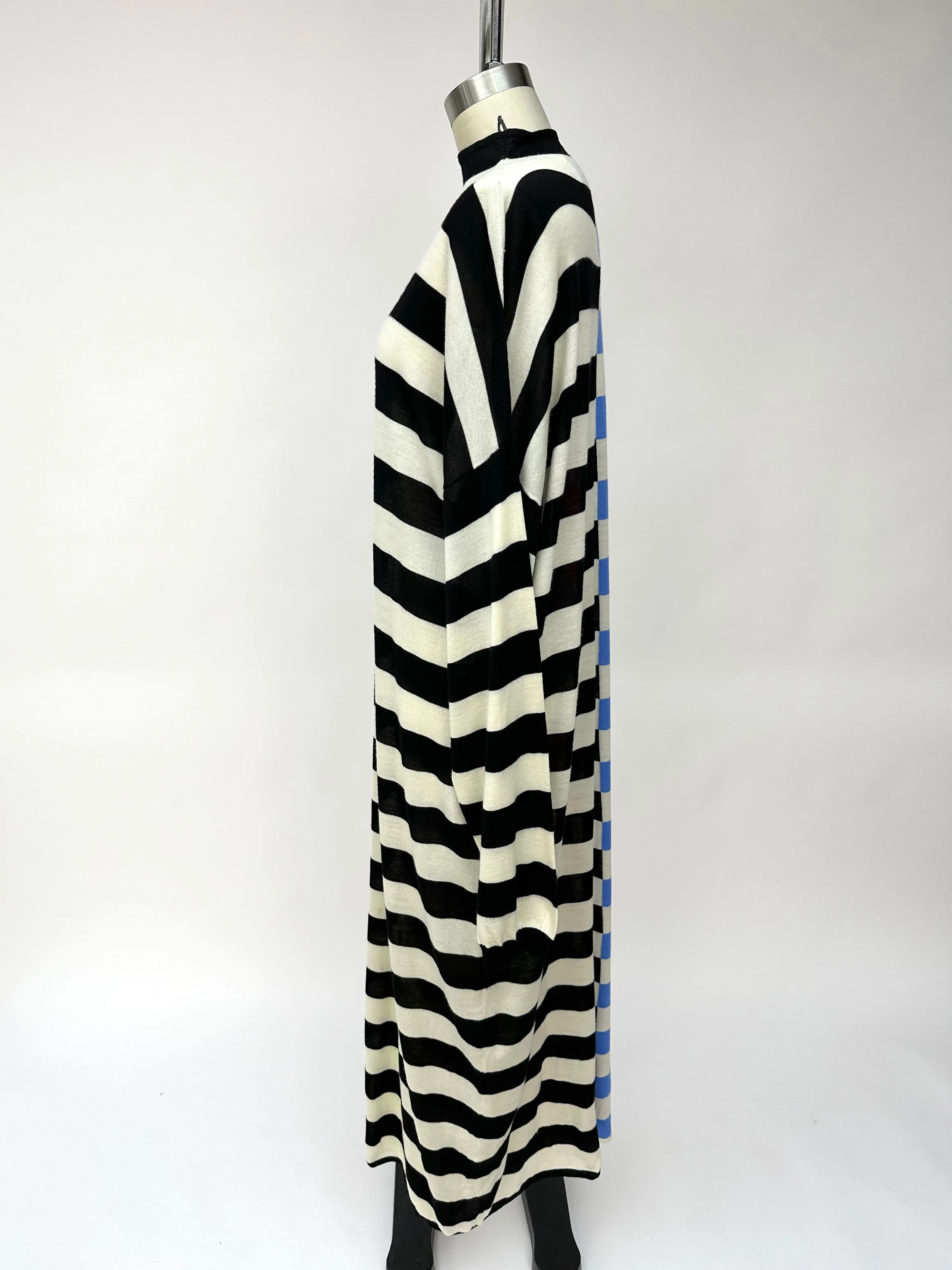 2021 Christopher John Rogers Wool Checkerboard Dress