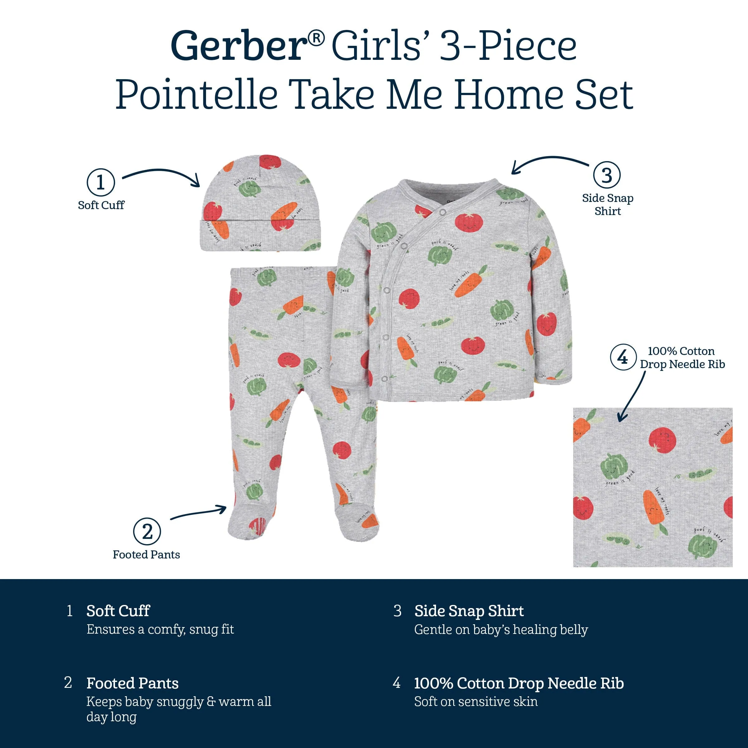 3-Piece Baby Neutral Growing Garden Gift Set