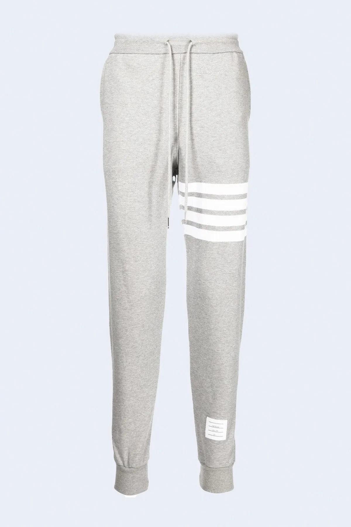 4Bar Loop Back Sweatpant in Light Grey