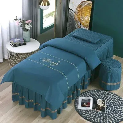 4pcs Beauty Salon Bedding Sets