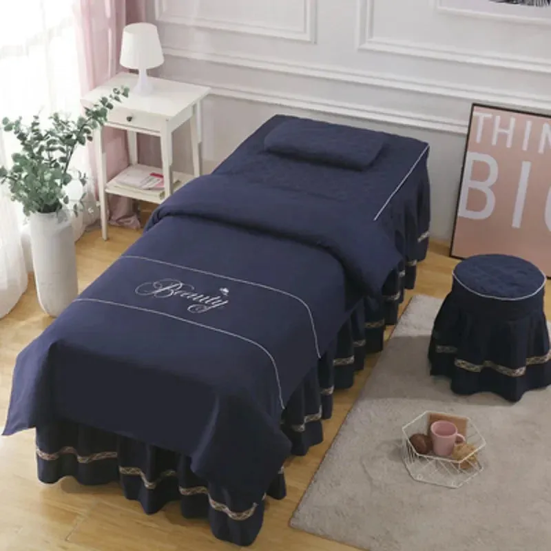 4pcs Beauty Salon Bedding Sets