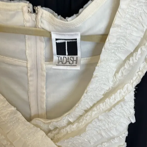 90’s Vintage Tadashi Ruffle Dress