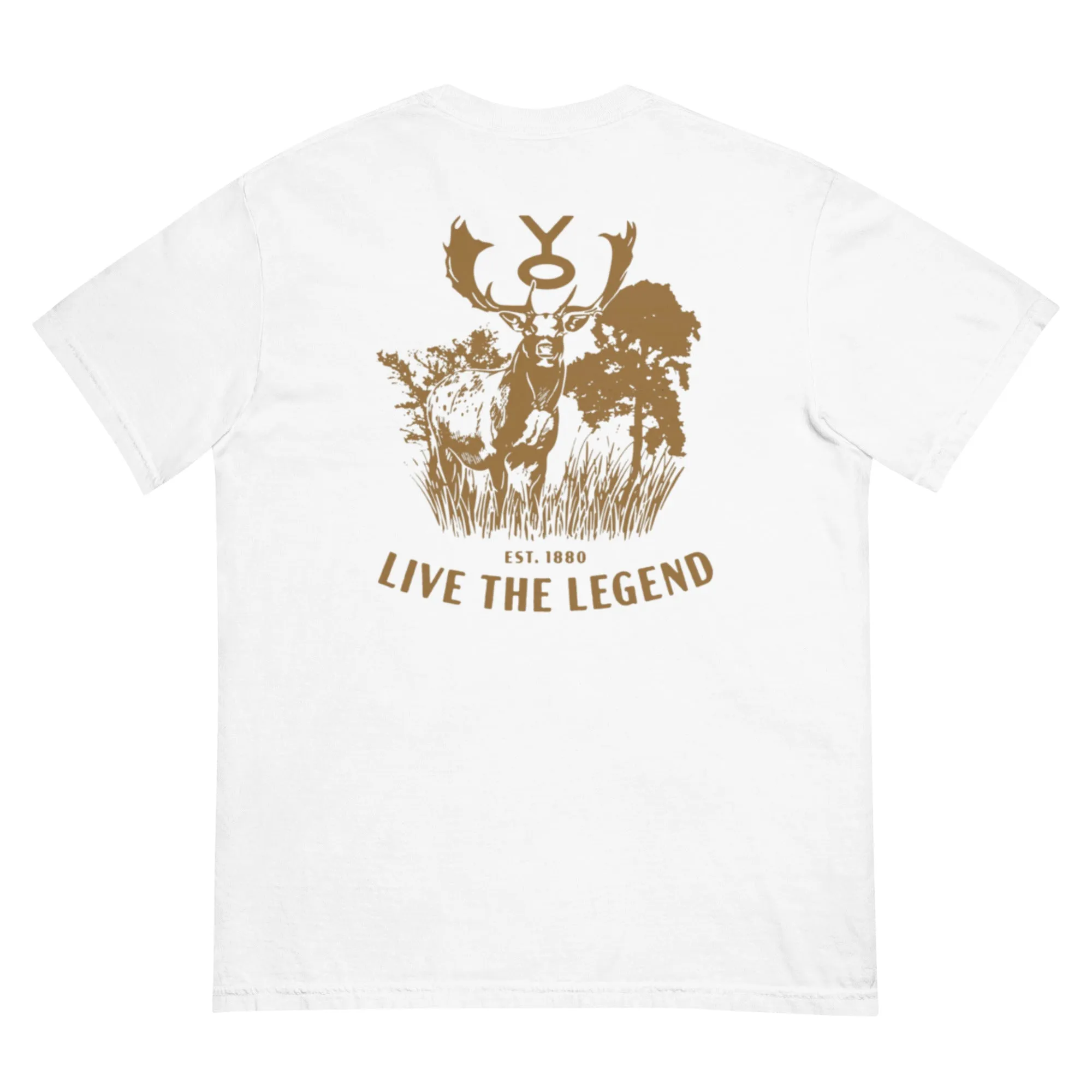 A Gold medal Fallow t-shirt