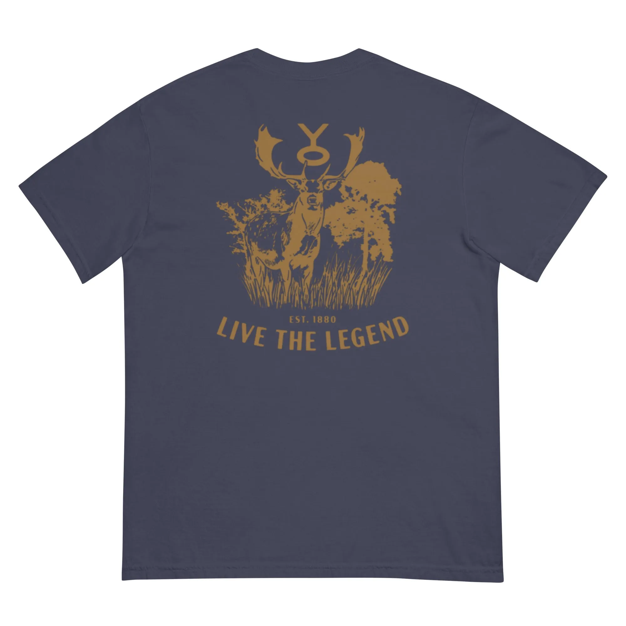 A Gold medal Fallow t-shirt