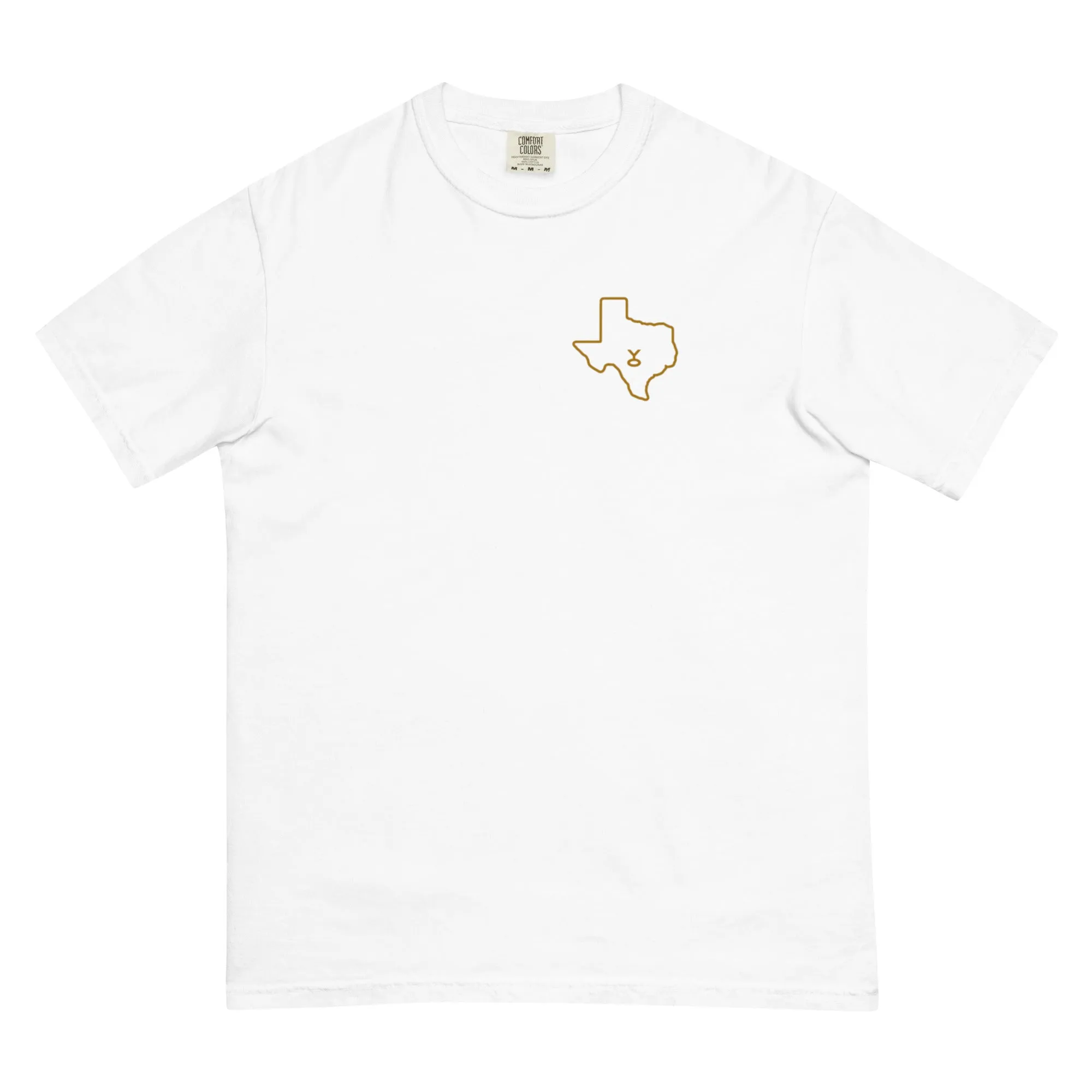 A Gold medal Fallow t-shirt
