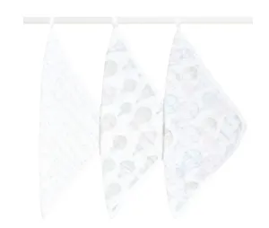 Above The Clouds Organic Cotton Washcloths 3-Pack