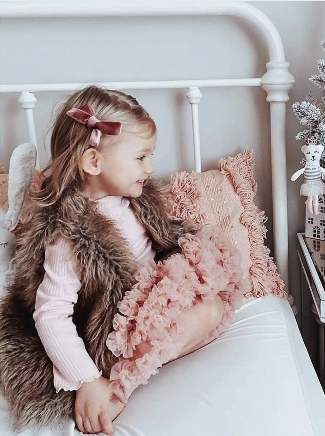 Adelle Vintage Pink Tutu Skirt