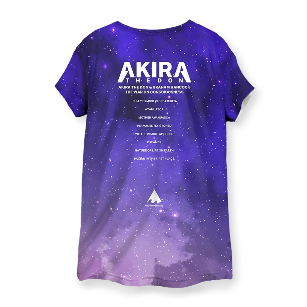 Akira The Don & Graham Hancock - The War On Consciousness Women's T-Shirt