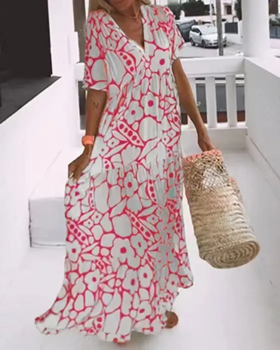 Alessia – Effortless Floral Summer Dress for Women