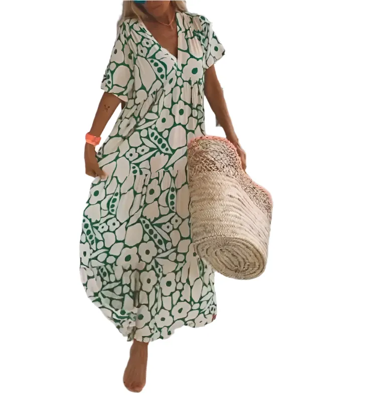 Alessia – Effortless Floral Summer Dress for Women