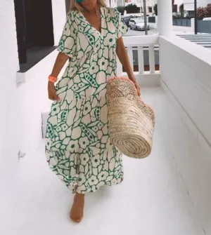 Alessia – Effortless Floral Summer Dress for Women
