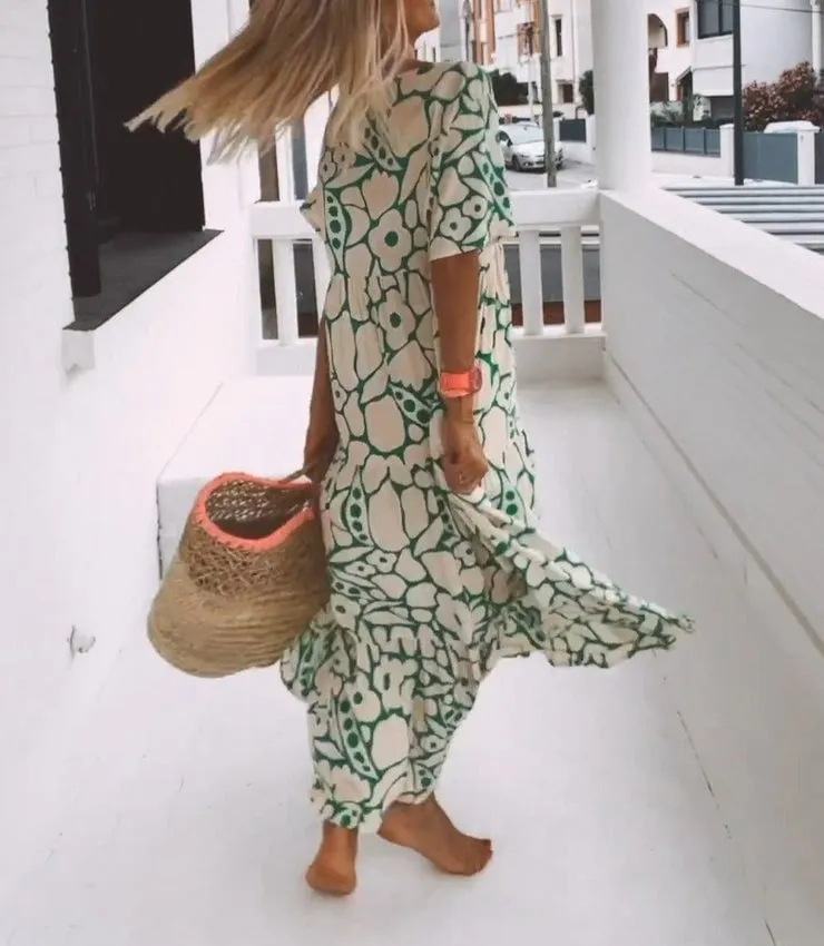 Alessia – Effortless Floral Summer Dress for Women