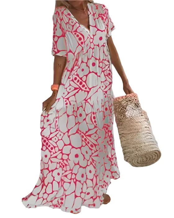 Alessia – Effortless Floral Summer Dress for Women