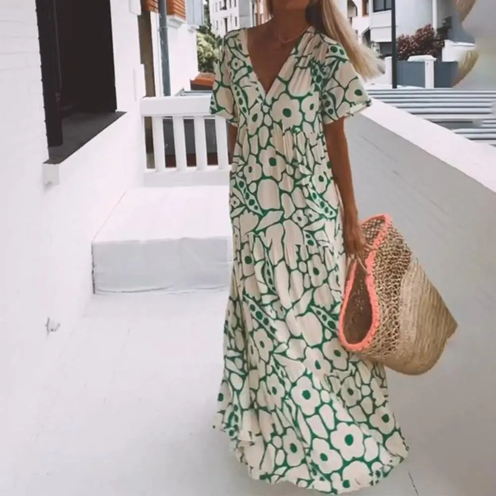 Alessia – Effortless Floral Summer Dress for Women