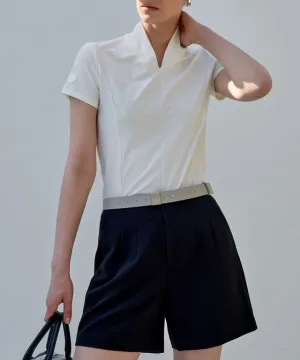 Anell Golf Flexi Flat Shorts - Basic Black