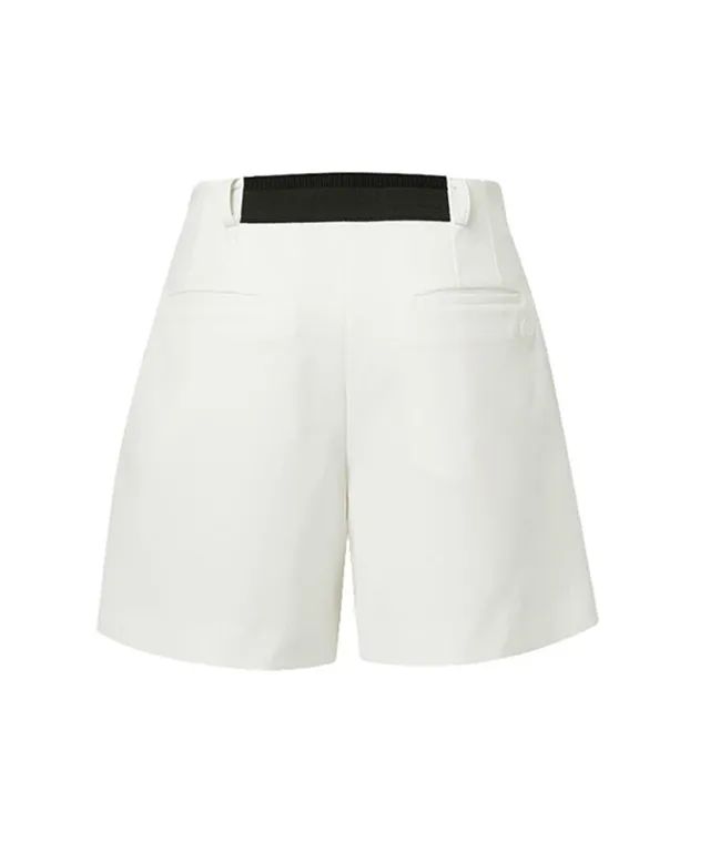 Anell Golf Flexi Flat Shorts - Basic Black