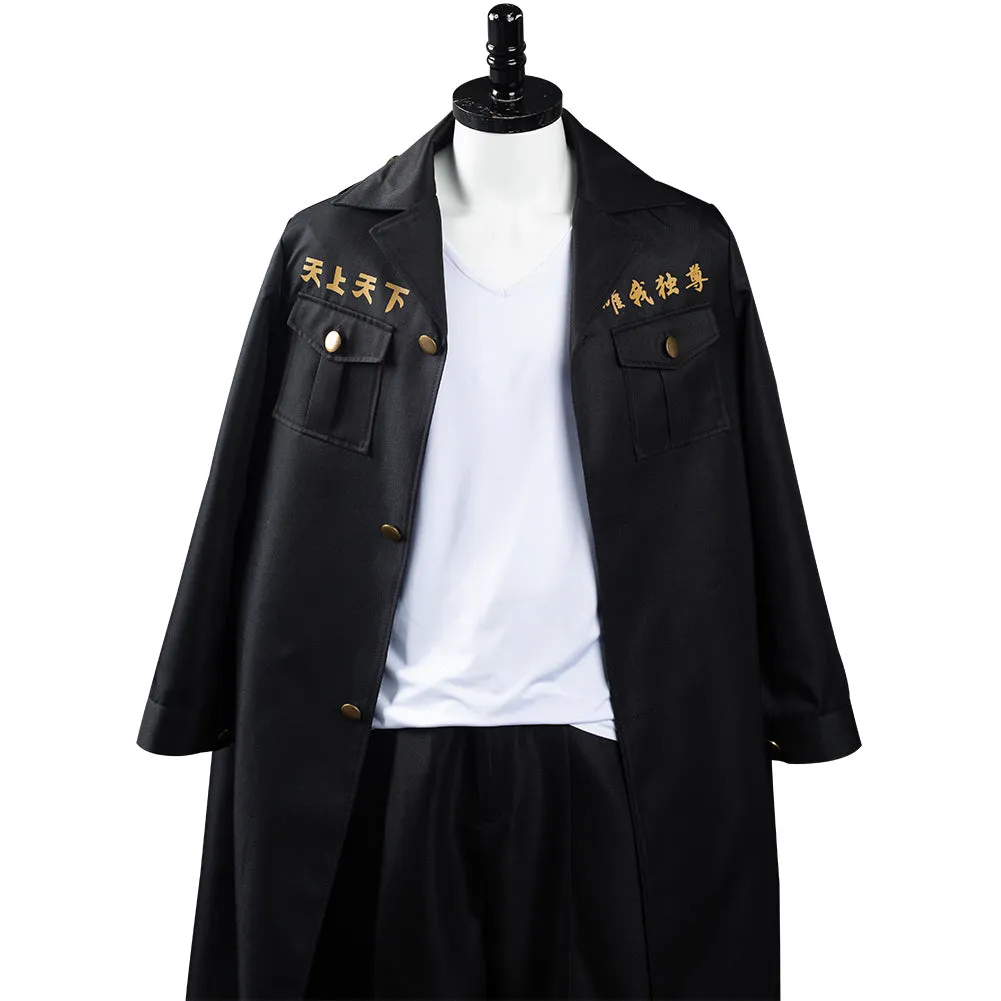 Anime Character Manjirou Sano Cosplay Costume Outfits Halloween Carnival Suit