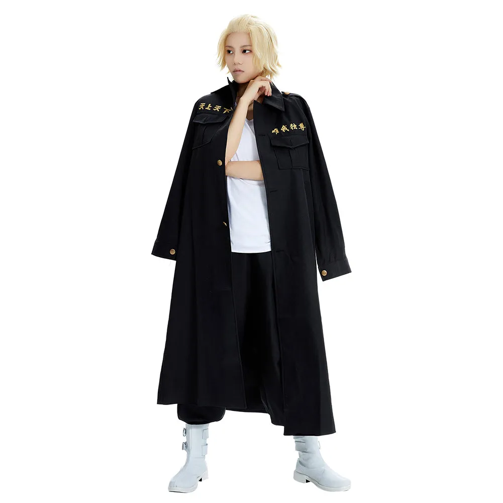 Anime Character Manjirou Sano Cosplay Costume Outfits Halloween Carnival Suit