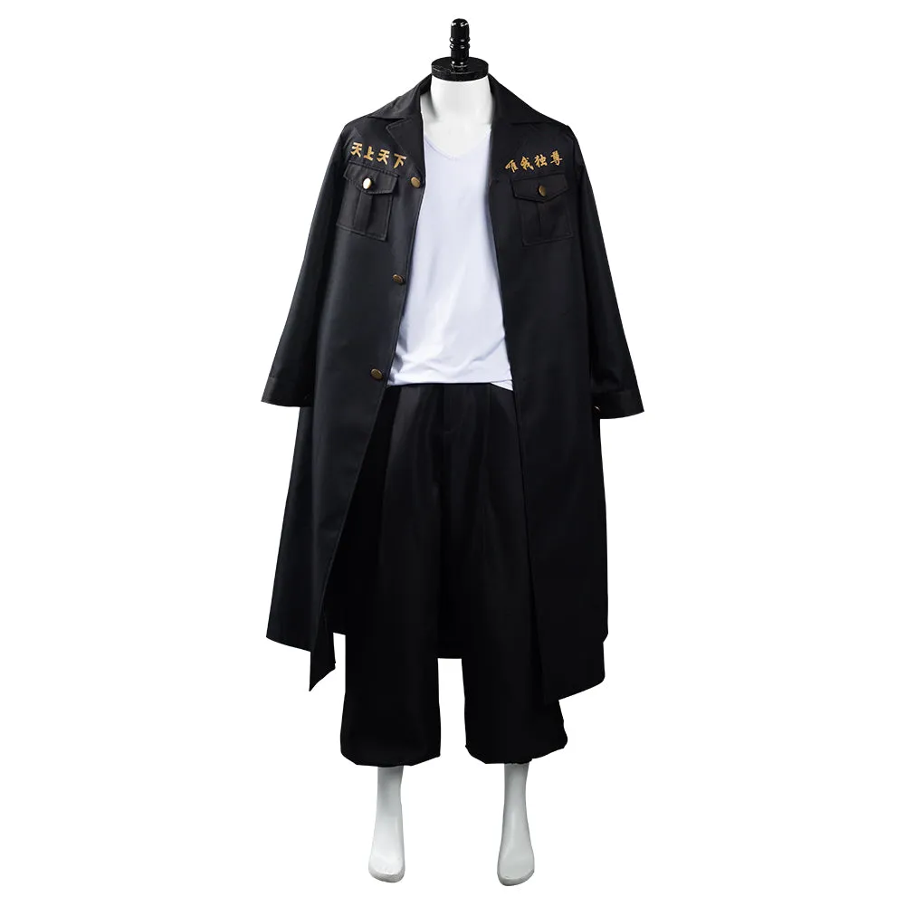 Anime Character Manjirou Sano Cosplay Costume Outfits Halloween Carnival Suit