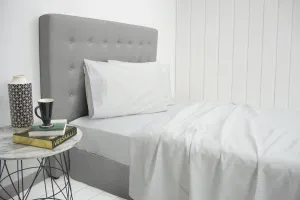 ARDOR "Ada 1000TC Cotton Rich Printed" SHEET SET - WHITE