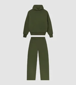 Armor Hoodie Tracksuit Olive