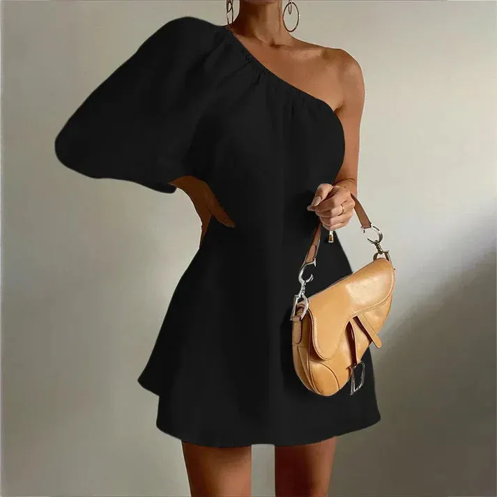 Aurora - Sexy cotton linen dress