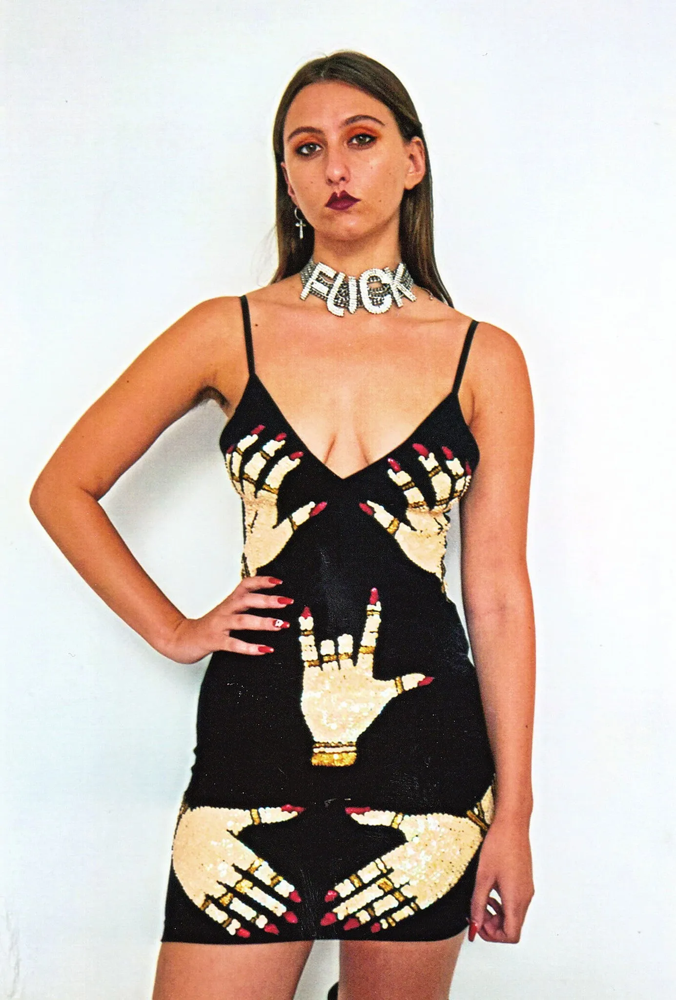 'BASIC HANDS OFF' Bralet Dress White