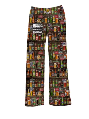 Beer For Breakfast  Lounge Pants By Brief Insanity