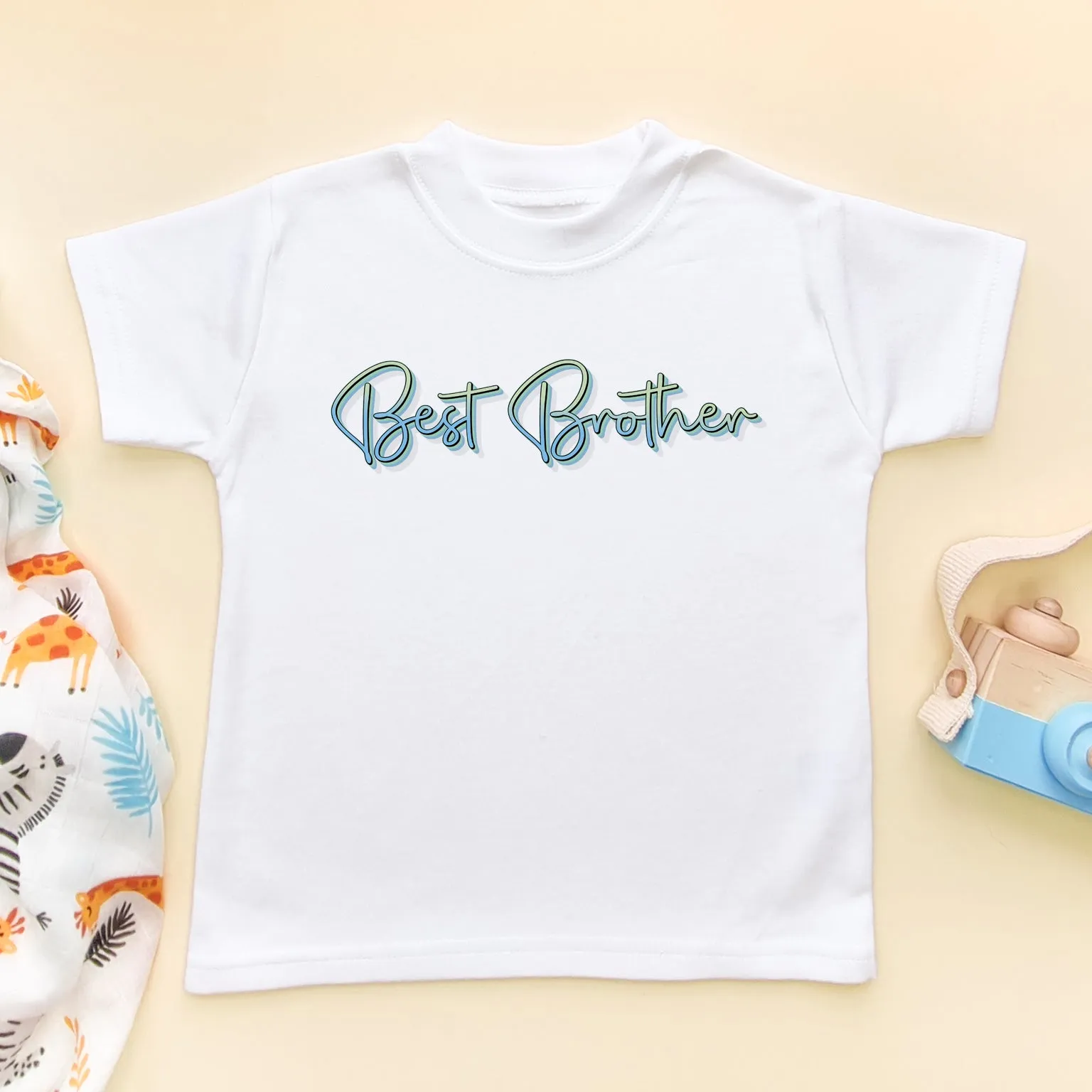 Best Brother 90's Style Toddler & Kids T Shirt