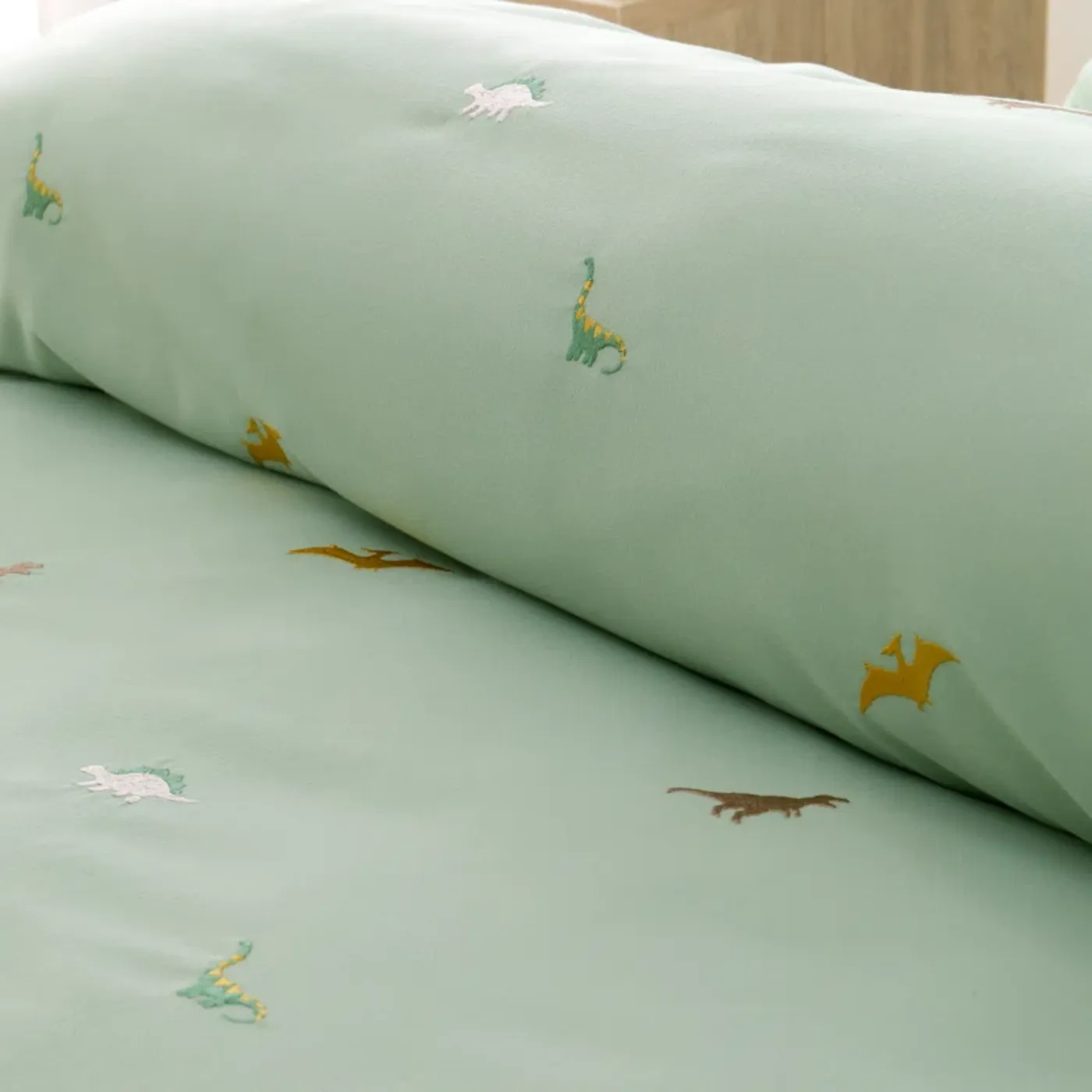 Bianca Embroidered Dinosaur Duvet Set
