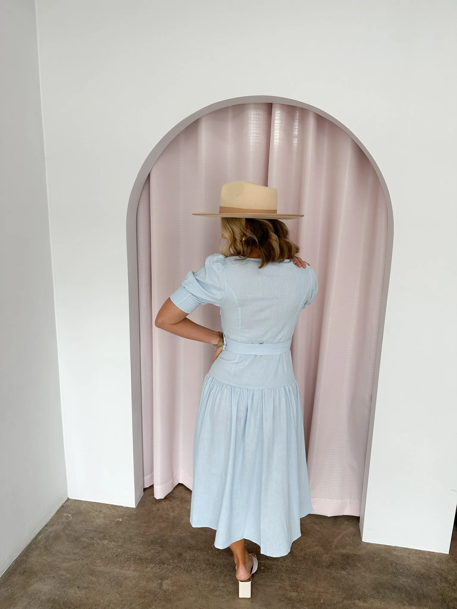 Blake Dress -Blue