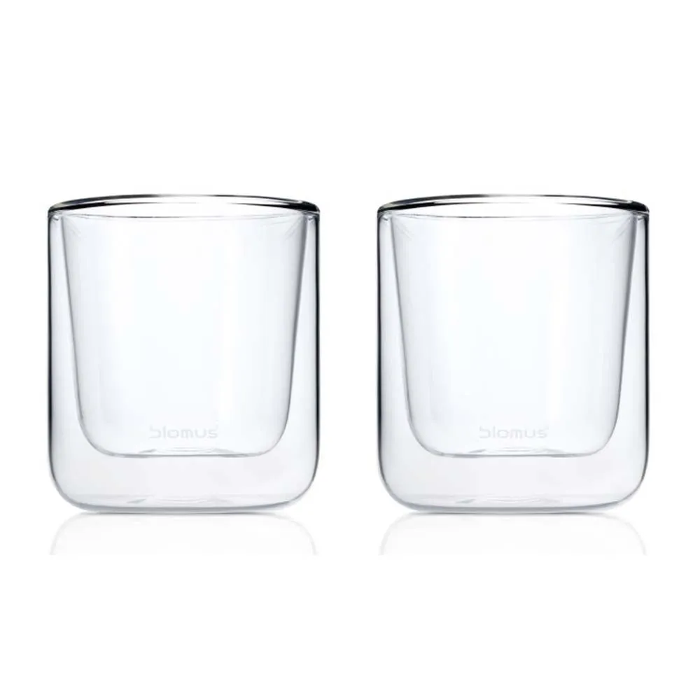 Blomus Coffee Glass Nero Set - 2 Pack