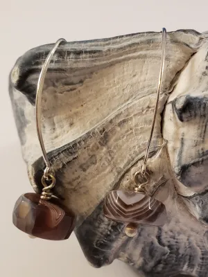 Botswana Agate Earrings