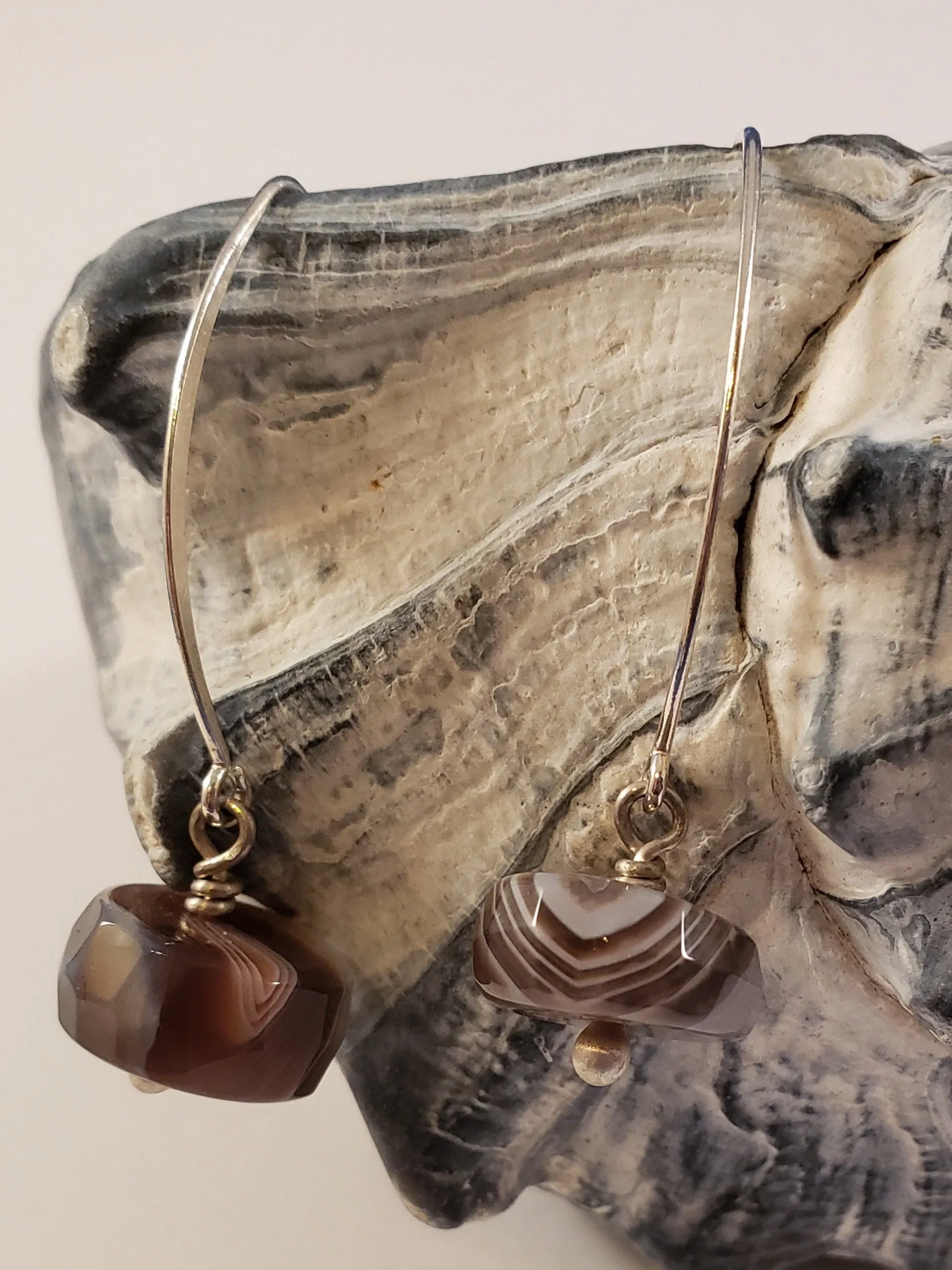 Botswana Agate Earrings