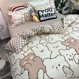Boys Girls Bedding Single Full Queen Duvet Cover Set