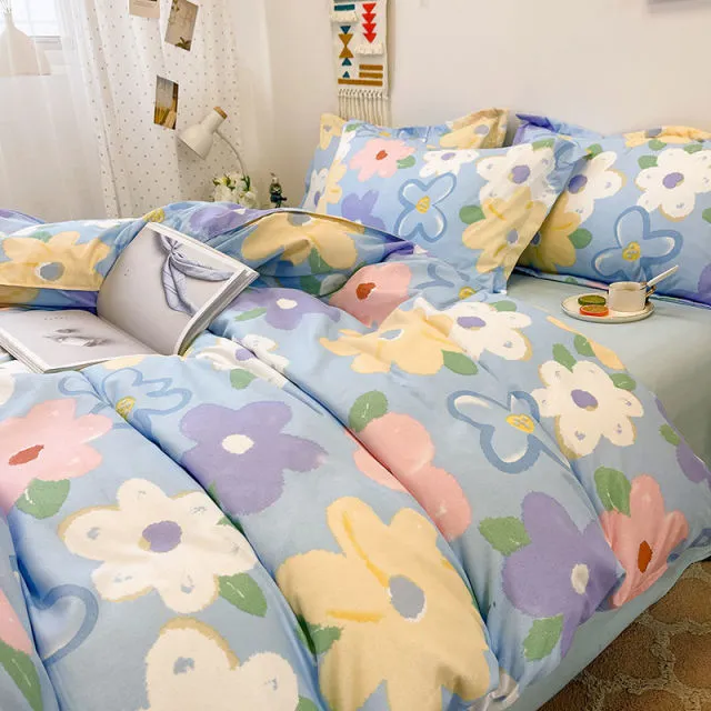 Boys Girls Bedding Single Full Queen Duvet Cover Set