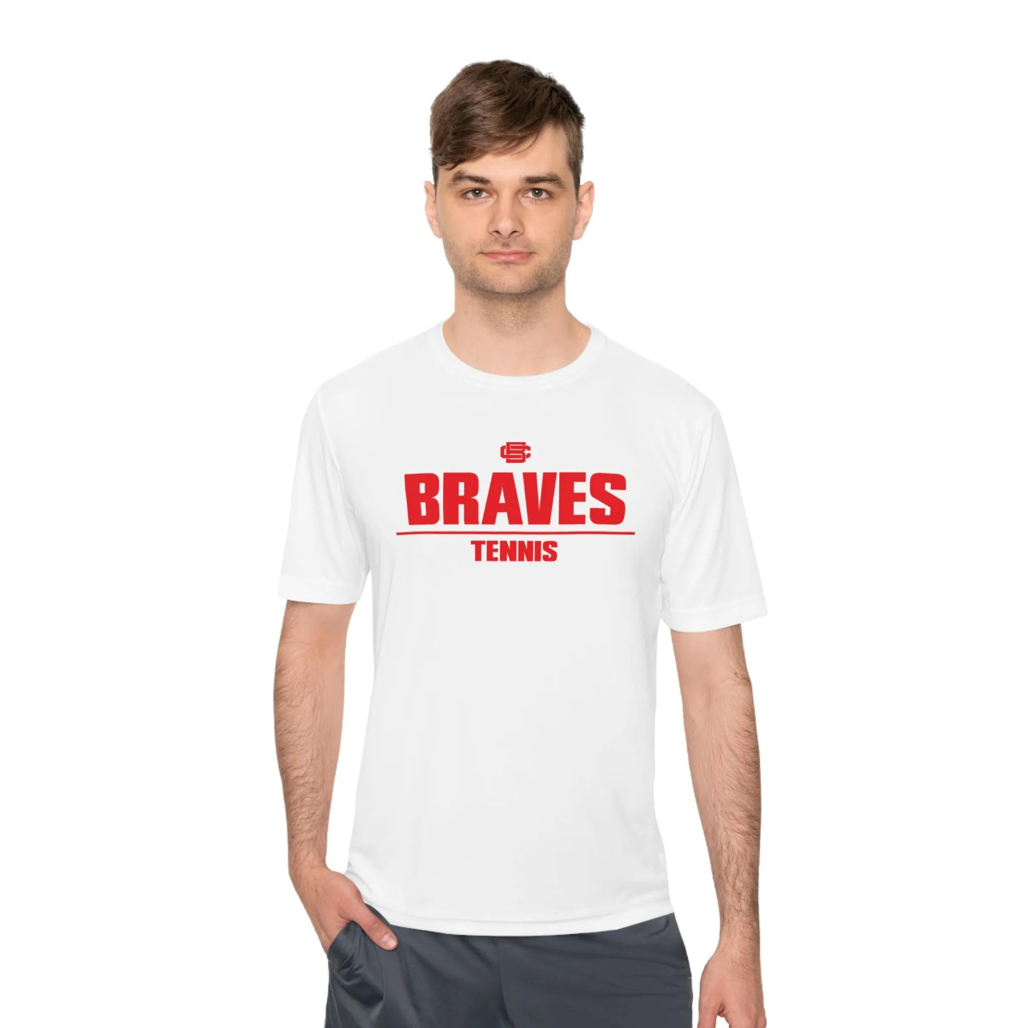 Braves Tennis Moisture Wicking Tee