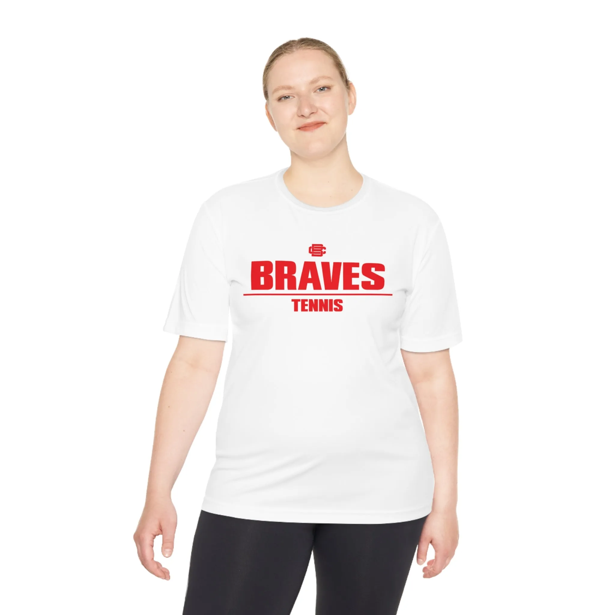 Braves Tennis Moisture Wicking Tee