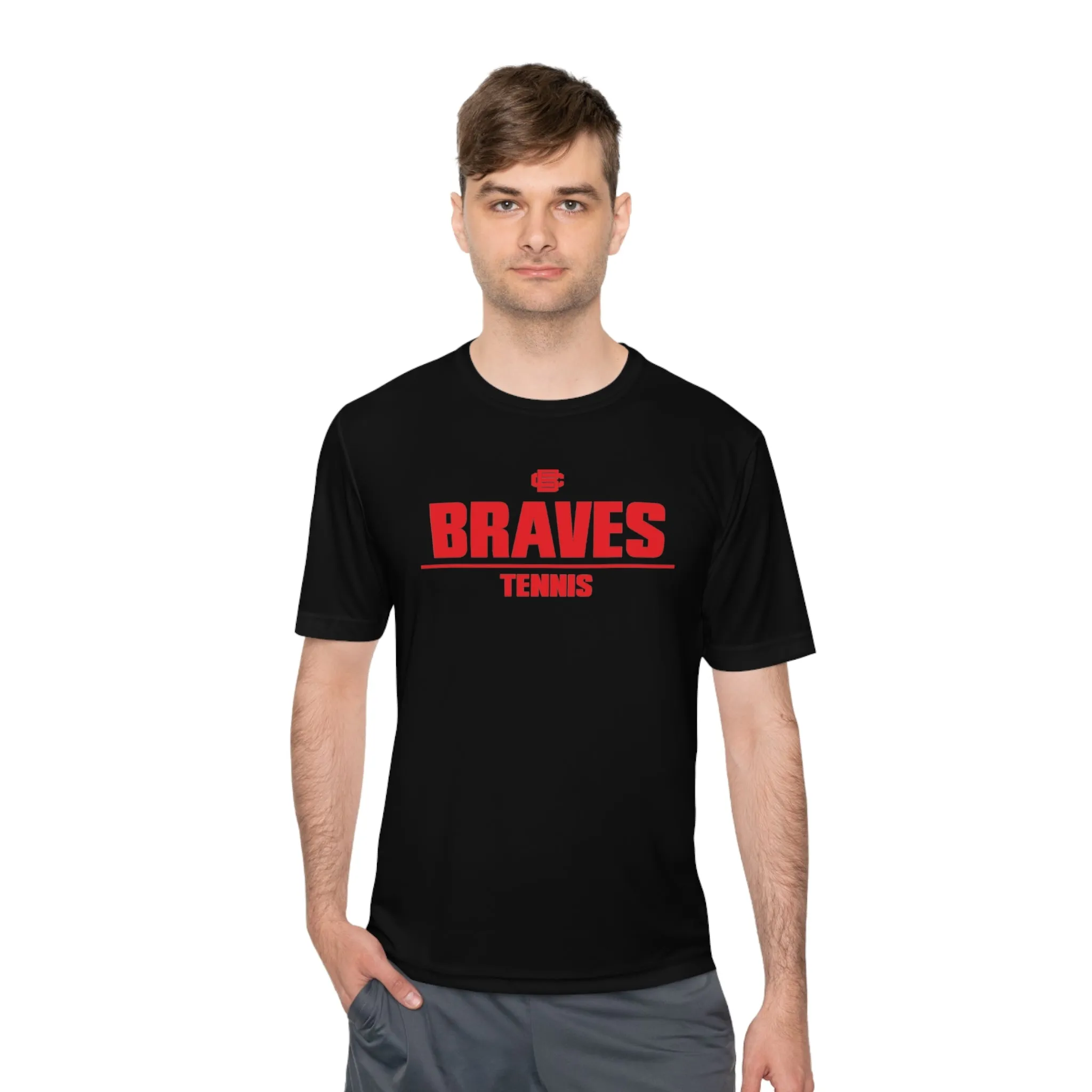 Braves Tennis Moisture Wicking Tee