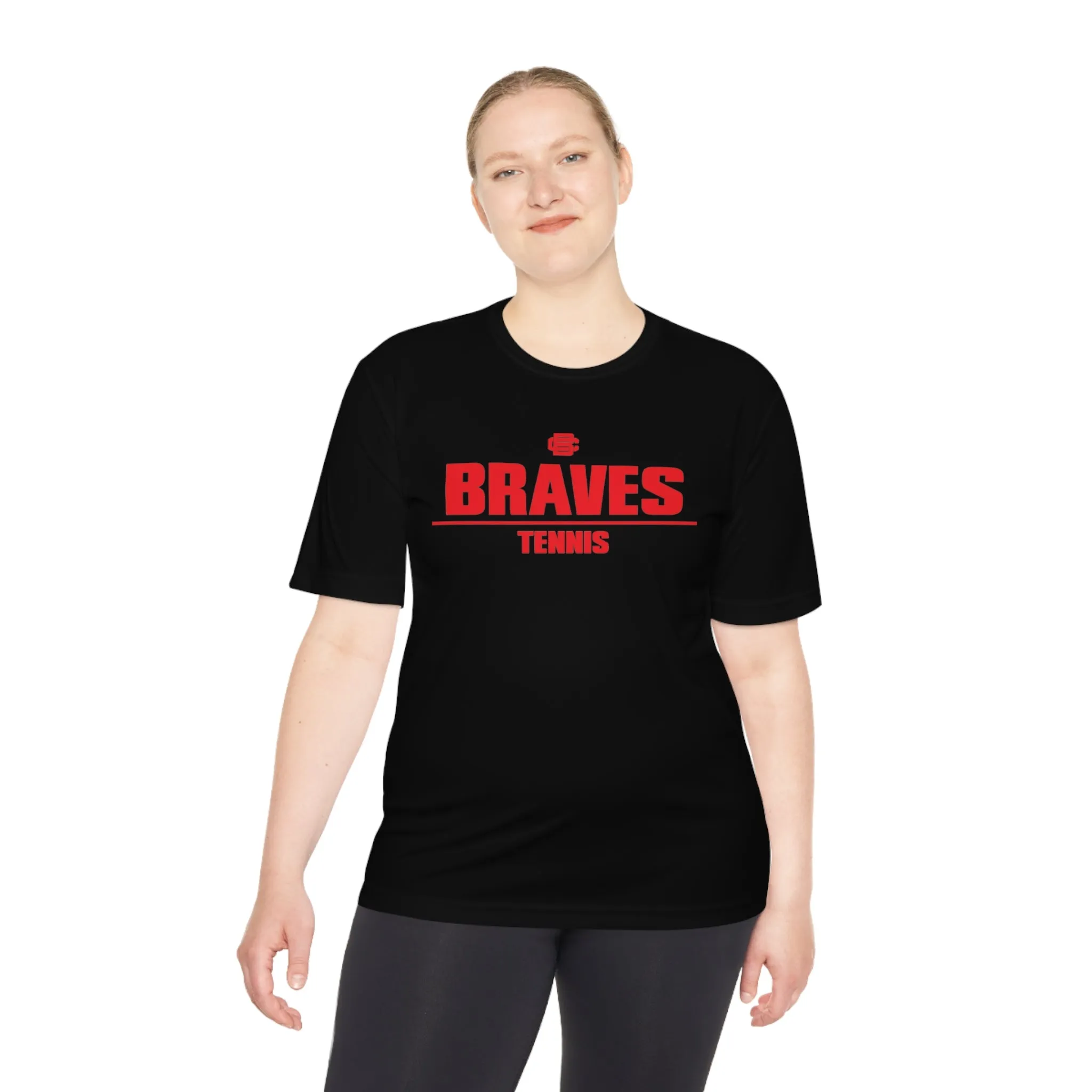 Braves Tennis Moisture Wicking Tee