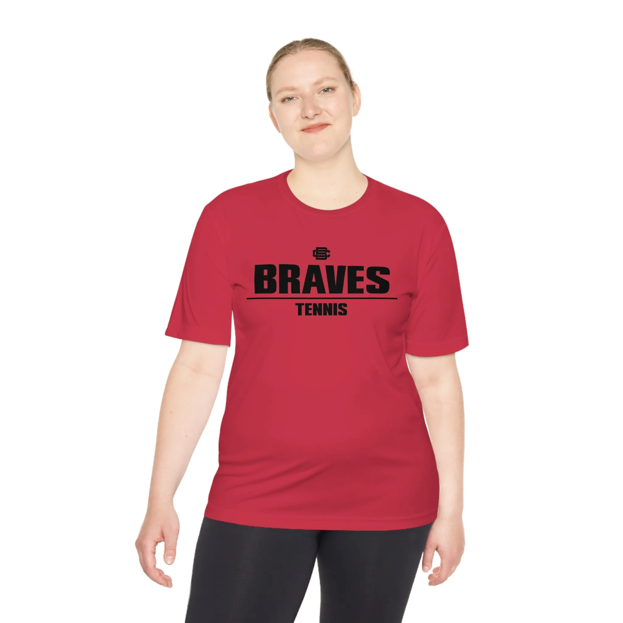 Braves Tennis Moisture Wicking Tee