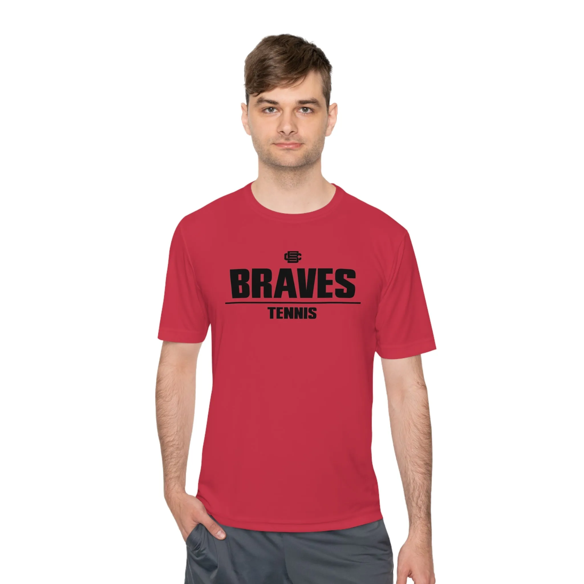 Braves Tennis Moisture Wicking Tee