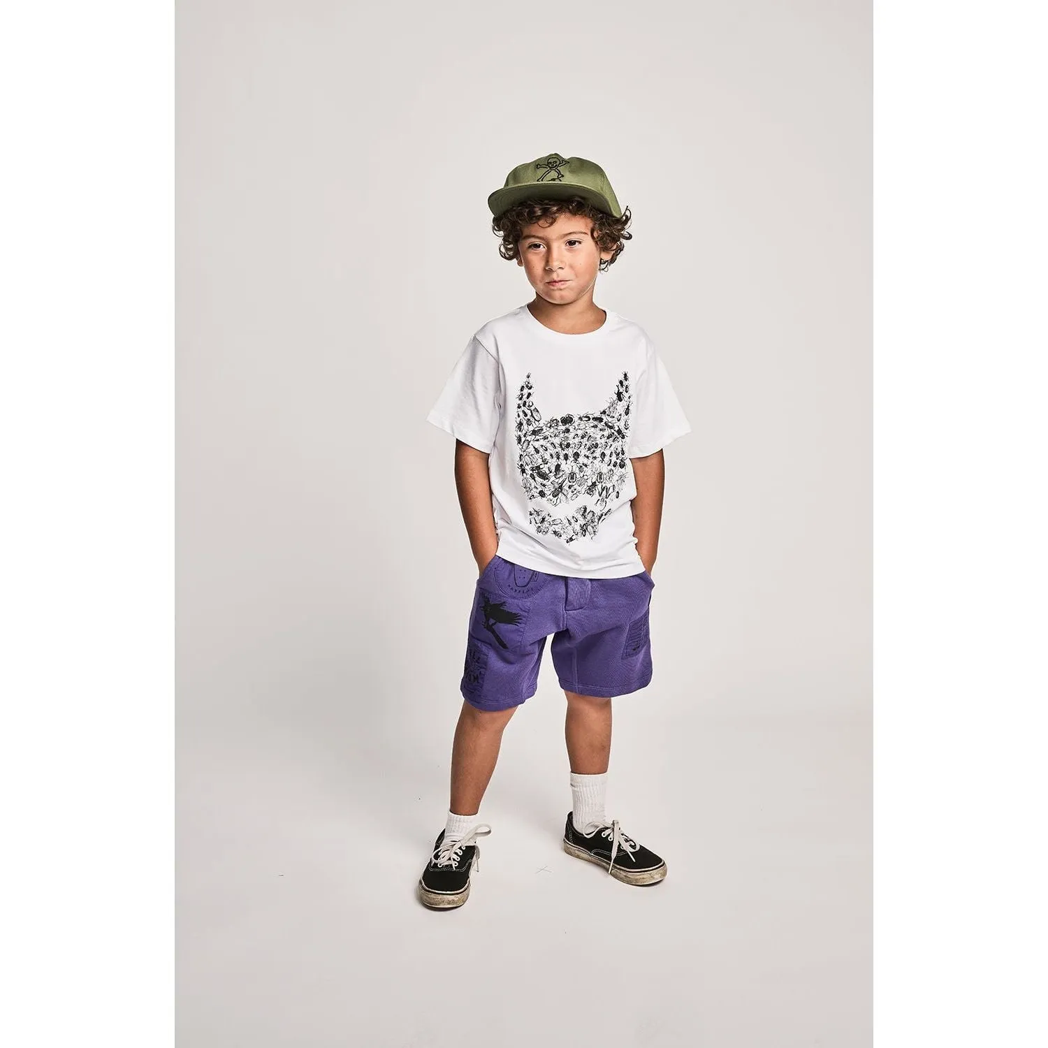 Bug Me Ss Tee - White