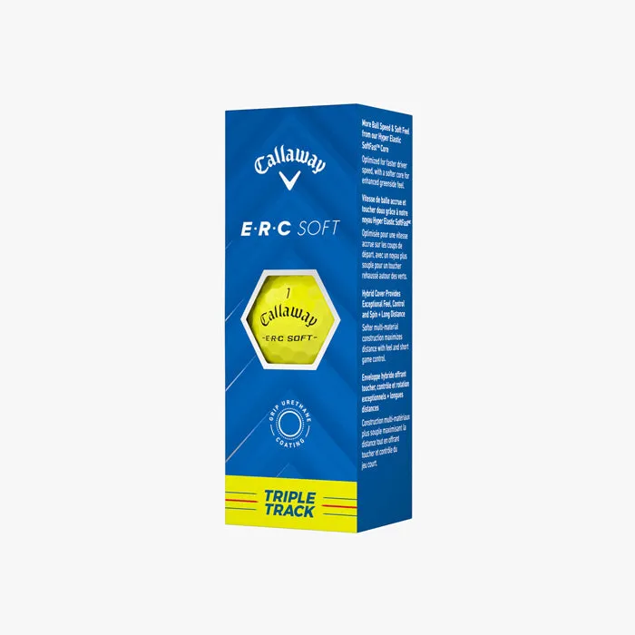 Callaway ERC Soft Yellow Golf Balls