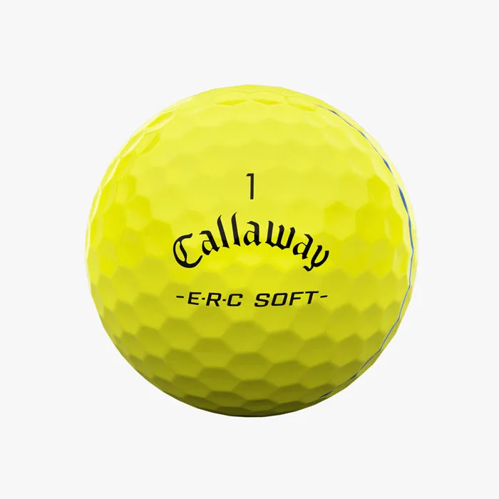 Callaway ERC Soft Yellow Golf Balls